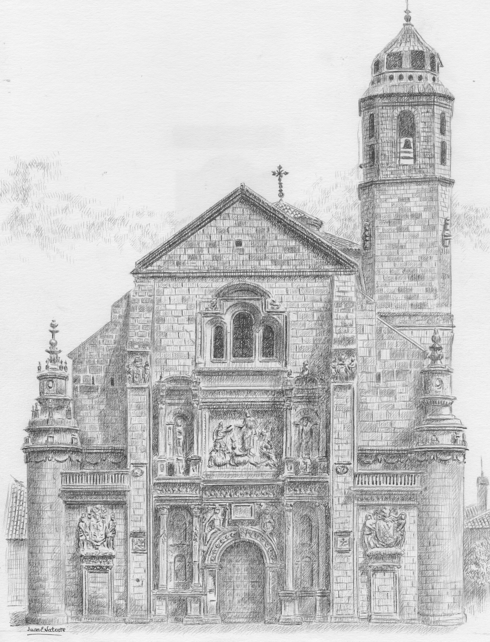 Iglesia de el Salvador de Úbeda. Juan E. Latorre.