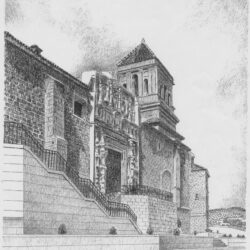 Iglesia de Santa María la Mayor de Alcaudete. Monumento del siglo XVl declarado Bien de Interés Cultural. Juan E. Latorre.