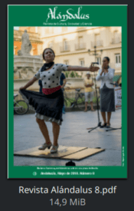 Revista Alándalus nº 8